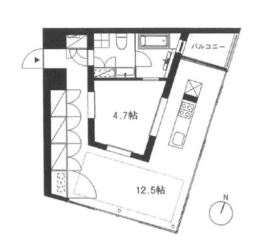 トレフォルム（Treform）　224号室　間取り