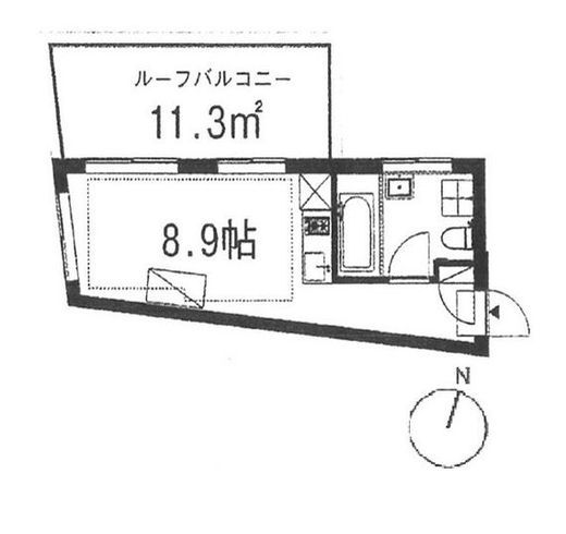 トレフォルム（Treform）　506号室　間取り