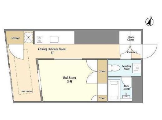 トレフォルム（Treform）　528号室　間取り