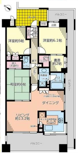 グランアルト豊洲　212号室　間取り