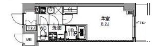 S-RESIDENCE王子west　203号室　間取り