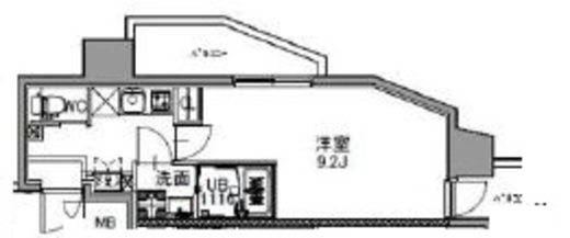 S-RESIDENCE王子west　401号室　間取り