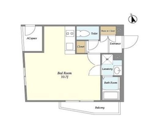 グランカーサ田端　209号室　間取り