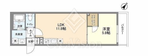 ハーモニーレジデンス文京千石　207号室　間取り