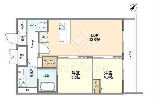クラリティア文京千石　306号室　間取り