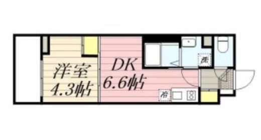 HF西巣鴨レジデンス　209号室　間取り