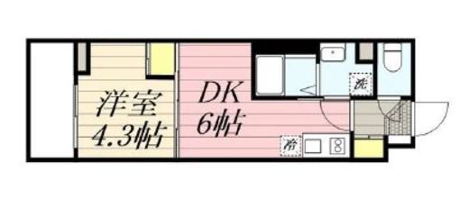 HF西巣鴨レジデンス　302号室　間取り