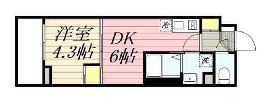 HF西巣鴨レジデンス　303号室　間取り