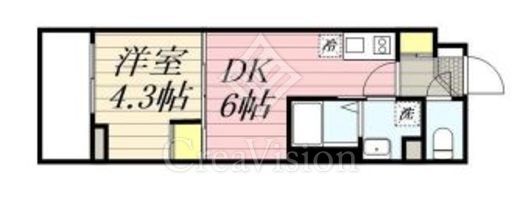 HF西巣鴨レジデンス　404号室　間取り