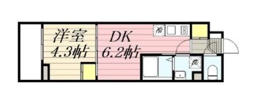 HF西巣鴨レジデンスⅡ　307号室　間取り