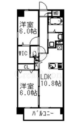 プライムアーバン千駄木　403号室　間取り