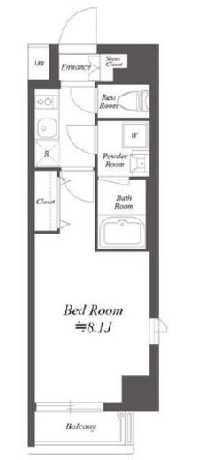 アイフラット駒込一丁目　704号室　間取り