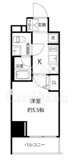 T's garden東池袋 (ティーズガーデン東池袋)　703号室　間取り