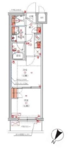 ハーモニーレジデンス池袋ウエスト　304号室　間取り