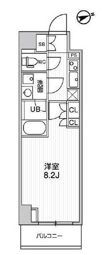 ALTERNA大塚 (オルタナ大塚)　503号室　間取り