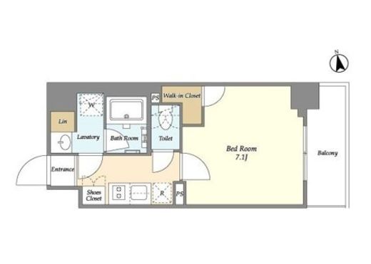 ORSUS UMEJIMA (オルサス梅島)　109号室　間取り