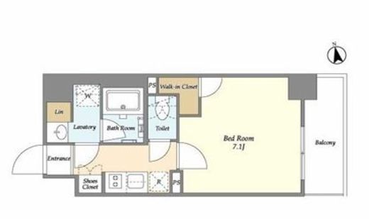 ORSUS UMEJIMA (オルサス梅島)　211号室　間取り