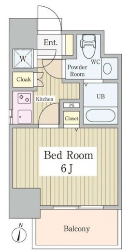 エスパローマ目白　201号室　間取り