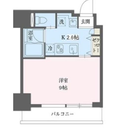 リーフコンフォート赤羽　307号室　間取り