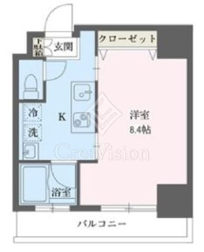 リーフコンフォート赤羽　308号室　間取り