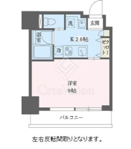 リーフコンフォート赤羽　806号室　間取り