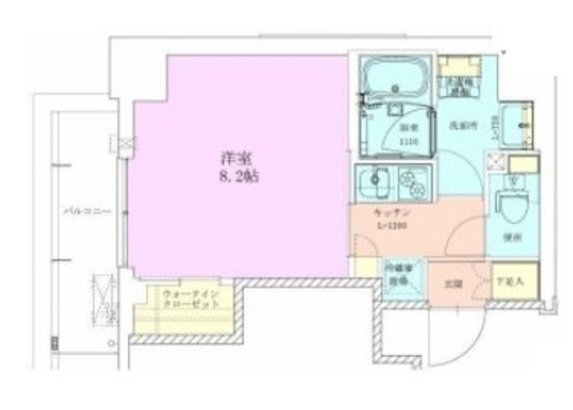 RBM本郷レジデンス　601号室　間取り