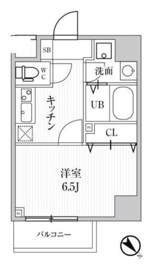 ALTERNA池袋EAST (オルタナ池袋イースト)　501号室　間取り