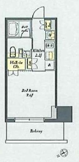 プライムメゾン湯島　302号室　間取り