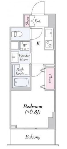 ロイジェント志村坂上　503号室　間取り