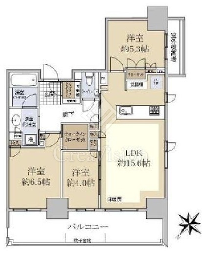 アトラス日暮里ウエストレジデンス　903号室　間取り