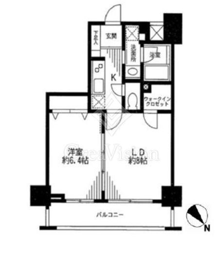 ドゥーエ東十条　202号室　間取り