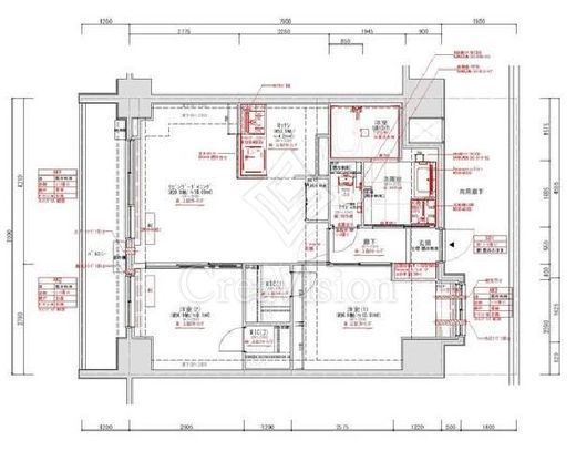 ドゥーエ東十条　203号室　間取り