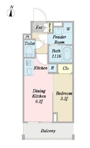 DeLCCS板橋North (デルックス板橋ノース)　703号室　間取り