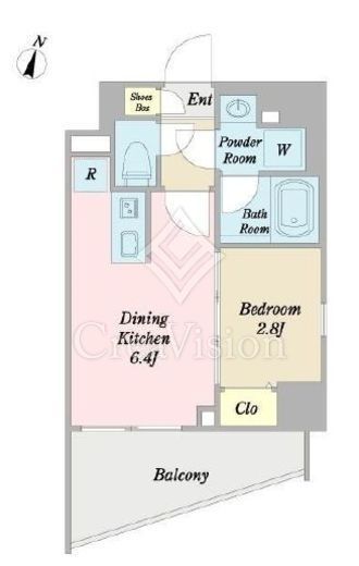 DeLCCS板橋North (デルックス板橋ノース)　901号室　間取り