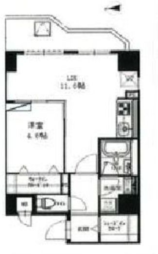 Premium Stage NAO (プレミアムステージナオ)　1002号室　間取り