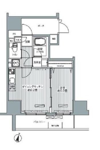 センテニアル王子神谷アネックス　903号室　間取り