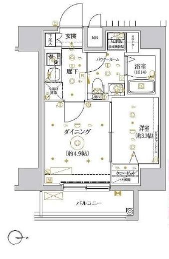 RELUXIA王子 (リルシア王子)　201号室　間取り