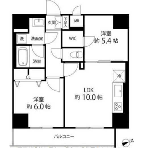 SAION町屋　501号室　間取り