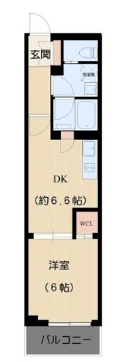 アトラスリベルタ文京湯島　302号室　間取り