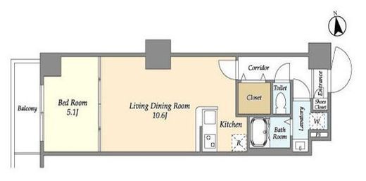 アルファコート西新井　304号室　間取り