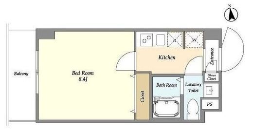 アルファコート西新井　606号室　間取り