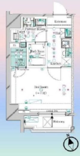 ガリシア大塚駅前　902号室　間取り
