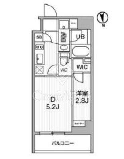 ALTERNA東池袋 (オルタナ東池袋)　201号室　間取り