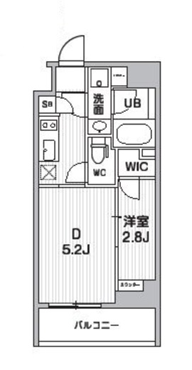 ALTERNA東池袋　301号室　間取り