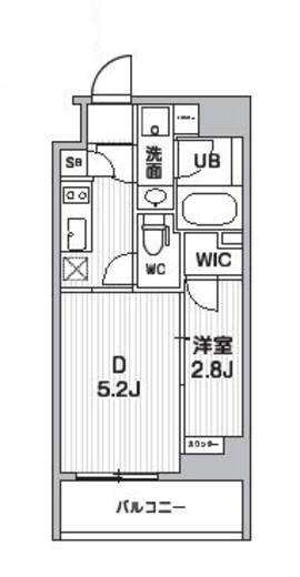 ALTERNA東池袋 (オルタナ東池袋)　503号室　間取り