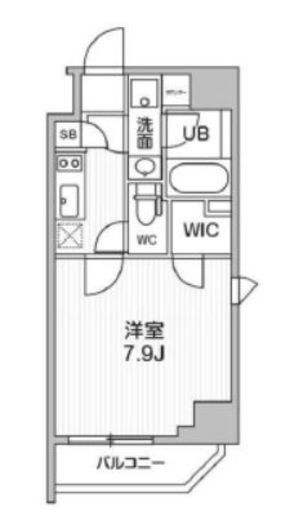 ALTERNA東池袋 (オルタナ東池袋)　707号室　間取り