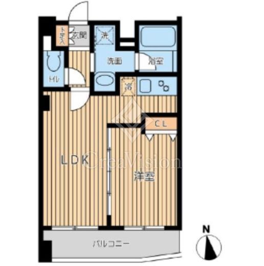 オーキッドレジデンス三ノ輪Ⅱ　703号室　間取り