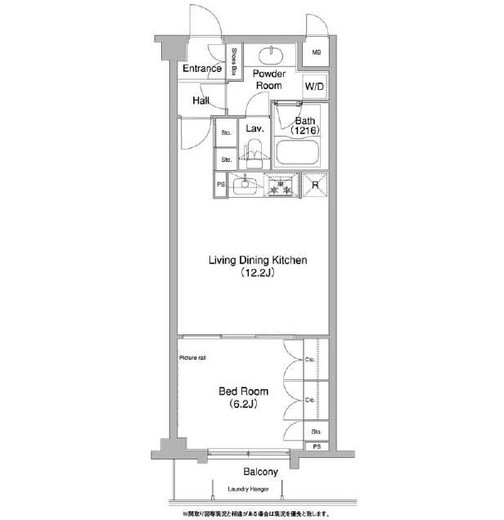 コンフォリア目黒長者丸　303号室　間取り