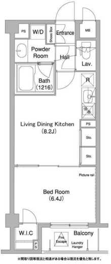 コンフォリア目黒長者丸　311号室　間取り