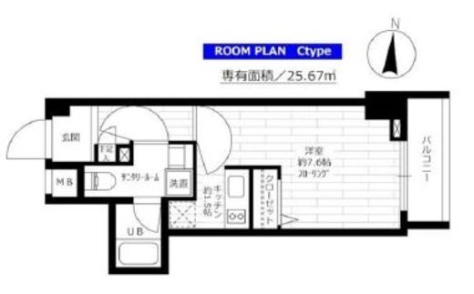 ステージグランデ文京白山　303号室　間取り